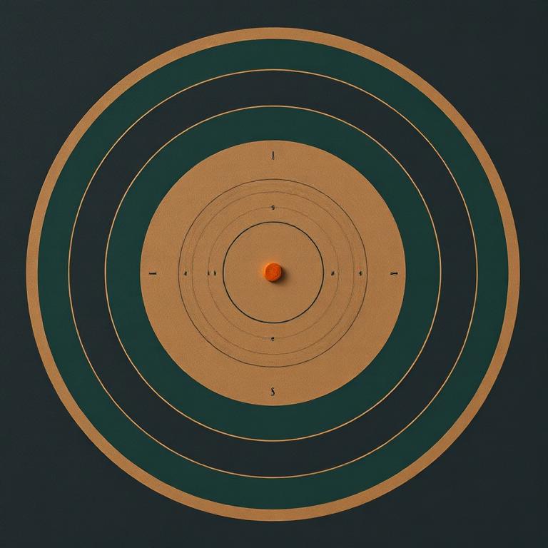 Abstract target illustration